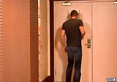 Steven Daigle and Nick Sparten enjoy energetic butt banging