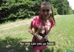 She'll Suck Your Cock For A Koruna