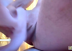 SOLE FETISH TEAR UP FAUX PLAYTHING SOLES AND JIZZ INWARDS