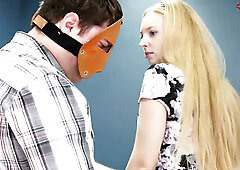 Kinky submissive tart eats doms butt