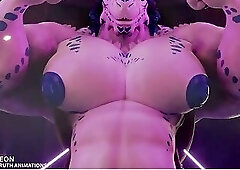 Shapers Tome, Kaal Demon TF Hyper Muscle Growth Animation Full Version