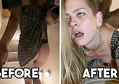 Date Night #00 - Innocent Blonde Tinder Date Fucked until She's Messy