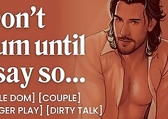 U wake up wrapped in the arms of your soft-spoken, slavemaster boyfriend, his voice low and calm as that guy praises u for being his precious hotty. T