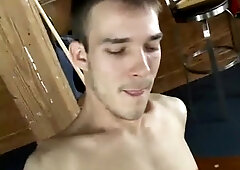 Ben on the pool table