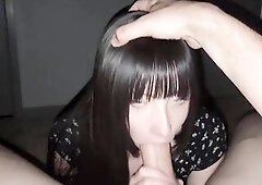 Hottie giving the most good deepthroat