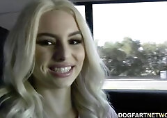 Tiny Aria Banks Group-fucked Senseles By Large Ebony Schlongs