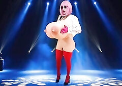 Juggsy Female Masker Z Cup Stripper #2