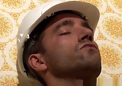 British hunk sucking coworkers hard cock