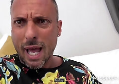 Italian Man Cheats On Wife With Hot Milf Babe With Lara De Santis