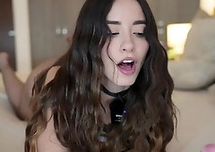 Angelic caucasian eimigirl of