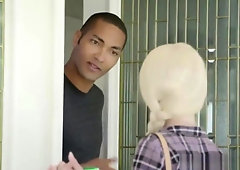Black Dude Banging Innocent Blonde Girl