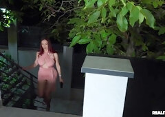 Buxom Redhead Whore Fucking After The Club: with Juan Lucho and Octokuro