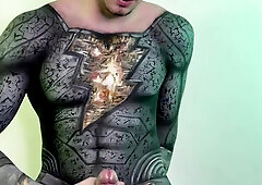 Body paint and good fuck