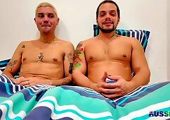 Amateur Aussie Aksen And Billy Are Having Satisfying Bareback Session