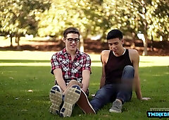 Brazilian Twunks Rectal Tossing Salad And Bootie Internal Cumshot