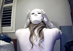 Masked Cutie in White Pt2! U think u can unmask the angel in white!?