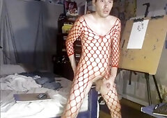 Lollygagmiami fem hunk making art