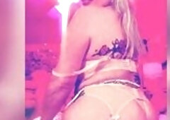 PaintedRose.Live Rosie Is Curvy mother I'd like to fuck Cougar Twerking LARGE BUTT Jiggle Stealing Kisses From Your Palatable Cummy