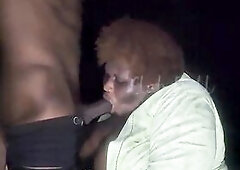 **SEX ON THE BEACH** Strolling the beach at Midnight ended up gettin Bbc sucked by HAWT ssbbw stranger!!,