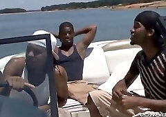 EdwardJames: Tek And Polo Starr Suck Fuck And Jerk Off With Mr Amazing On Boat