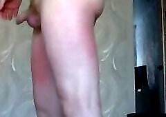 Beating my beautiful slender THIGHS