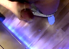 Finest Pal Cannot Stand Against Eyeing Me In My Undergarments And Helps Me Jizm In The Kitchen