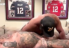 Interracial Massage and Fuck with Oscar Bear