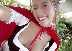 Little Red Riding Hood gets lost in the woods and, in his attempt to assist her, the large bad wolf finds her, but what that guy doesn't know is 