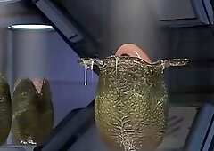 3D gay aztec guy threesome sex