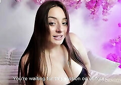 JOI Echo Of Your Headmistress in Latex With Her Large Ebony Ding-dong - Luna Doll