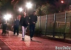 Gay clubbers have a dirty after-party