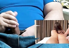 React: Concupiscent masseur caught the hotty off guard and drilled her from behind