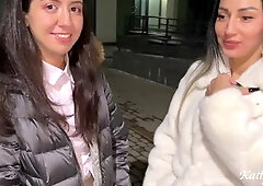 Met with a Friend of Two Beauties and Invited Home to have Sex