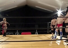 Wild Japanese wrestlers unleash their hardcore sex desires