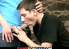 He is seduced and fucked for the first time