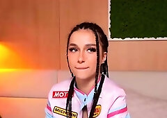 SMALL TIT BRUNETTE TATTOOED TEEN GIRLFRIEND CAUGHT IN SHOWER