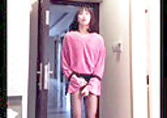 Shemale masturbating, hd-video's