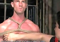Hot Guys Fucking In Bondage Session
