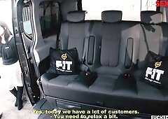 Czech Sweetheart Adriana Pounded By Cab Driver On Backseat - VIP SEX VAULT