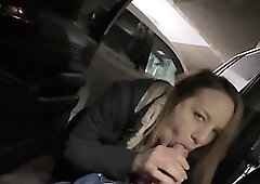 Anal in Public Restroom and Steamy Blowjob in Parking Lot