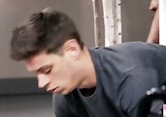 Hawt and Excited Librarian With a Excitement for Literature Wank Her in the Stacks