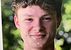 Cumtribute to Ramon Langnickel (sexy str8 soccer boy)