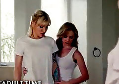 a chick with a huge butt and a sensual body rides on a big peni