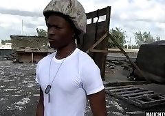 Hot amateur interracial with anal cumshot