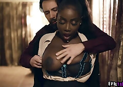 Sexy Ebony Realtor Bangs With Horny Client - Osa Lovely