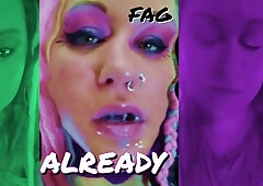 Gobbling Jizz Is Supah Hott and Super-sexy so Ill Train You How Jerk Off Instructions CEI.