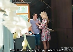 SHAME4K. Tiffany Rousso rides and dominates... But quietly