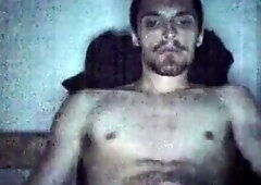 Playing with my thick cock