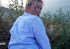 Summer Adventure - We Fucked Out Twice on a Public Beach (and Got Caught)