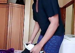 Caught Naked Modelling For Nudes (1)